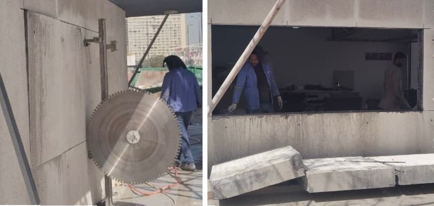 concrete cutting